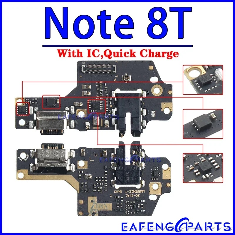 Usb Dock Charger Connector Flex for Xiaomi Redmi Note 7 7A  7S 8 8A 8T 9 9T 9S Pro 4G 5G Charging Board Flex Ports Module