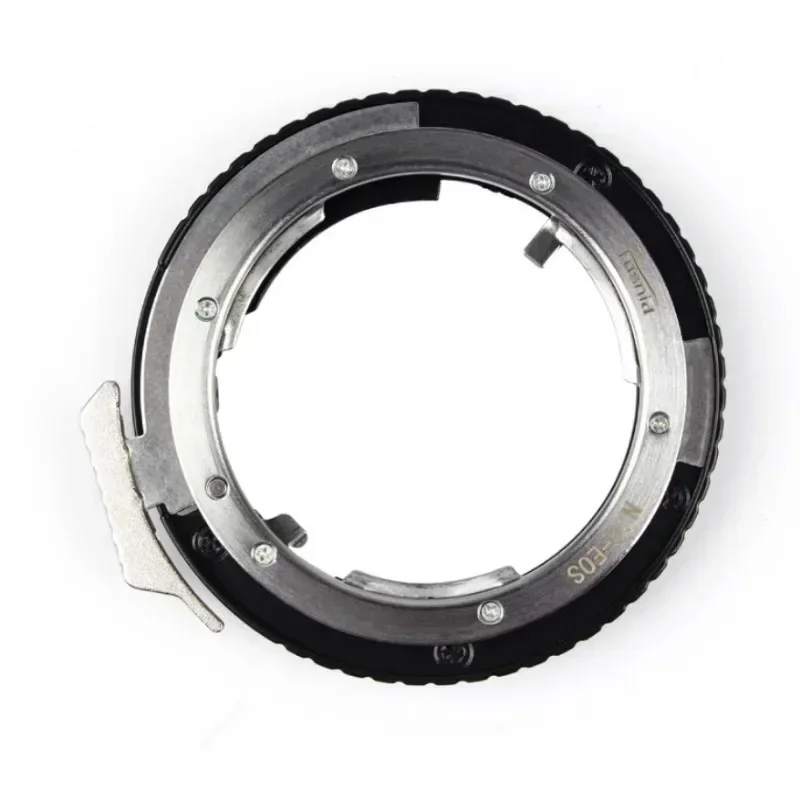 N/G-EOS Mount Adapter Ring with Aperture Ring For Nikon AI AI-S F mount Lens to Canon EOS EF mount camera