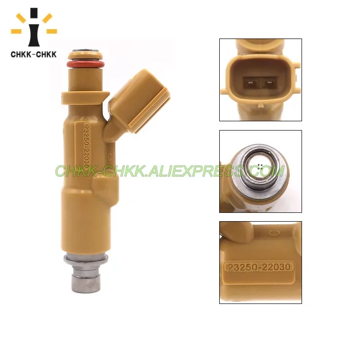 CHKK-CHKK 2325022030 23209-22030 топливная форсунка для TOYOTA NA Corolla/Matrix 1.8L 2ZZ-GF Фото №3