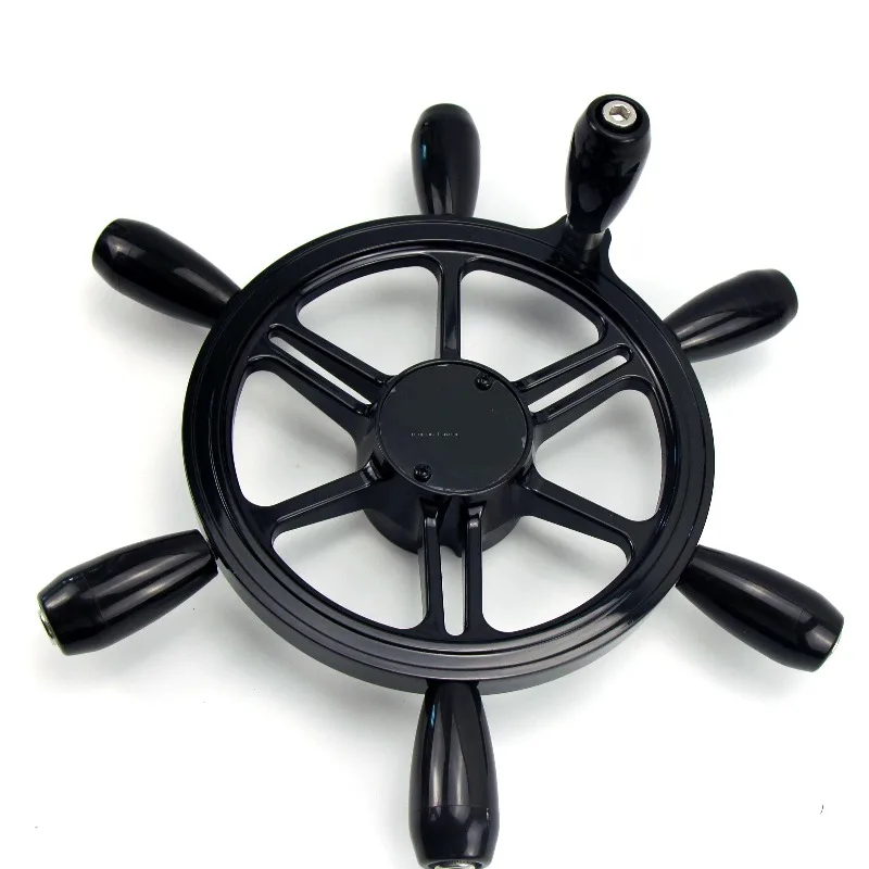 

Yacht Accessories Heavy Duty Knob Ship Yacht Sail Boat Hardware Marine Steering Wheel 6 Spokes for Sale