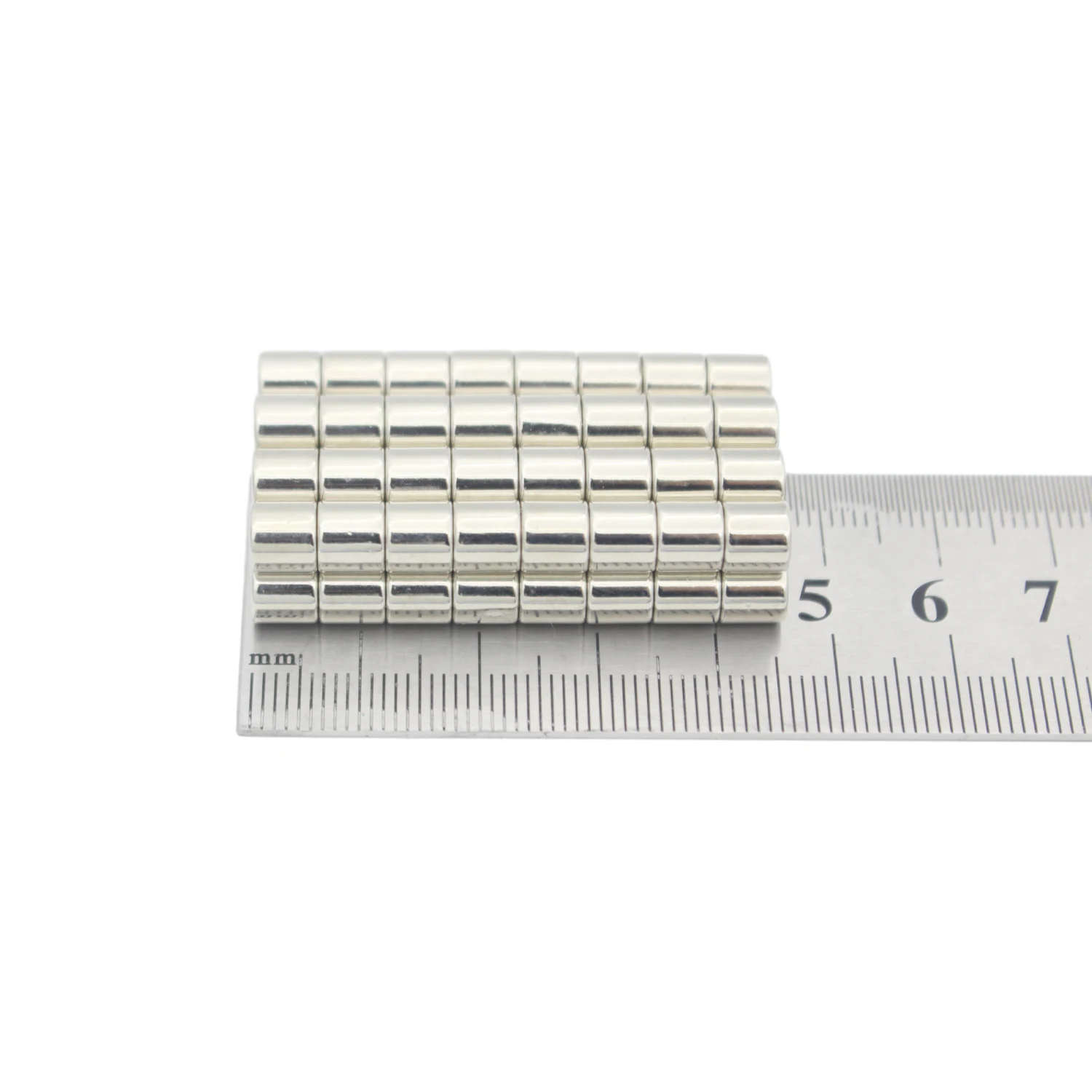 20/50/100 قطعة 5X5 مللي متر مغناطيس النيوديميوم 5 مللي متر X 5 مللي متر N35 ندفيب جولة سوبر قوية قوية دائمة المغناطيسي Imanes 5*5 imanes القرص