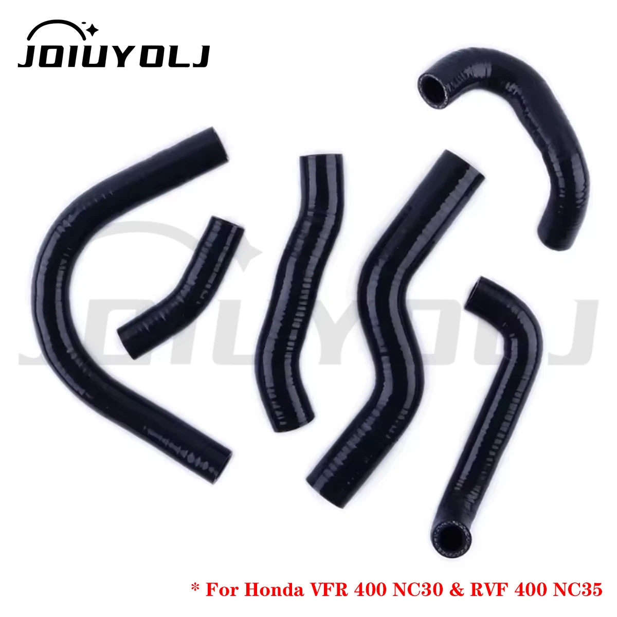 

6Pcs For Honda VFR 400 NC30 & RVF 400 NC35 RVF 400 NC 35 NC 30 VFR 400 High Performance Silicone Radiator Hose