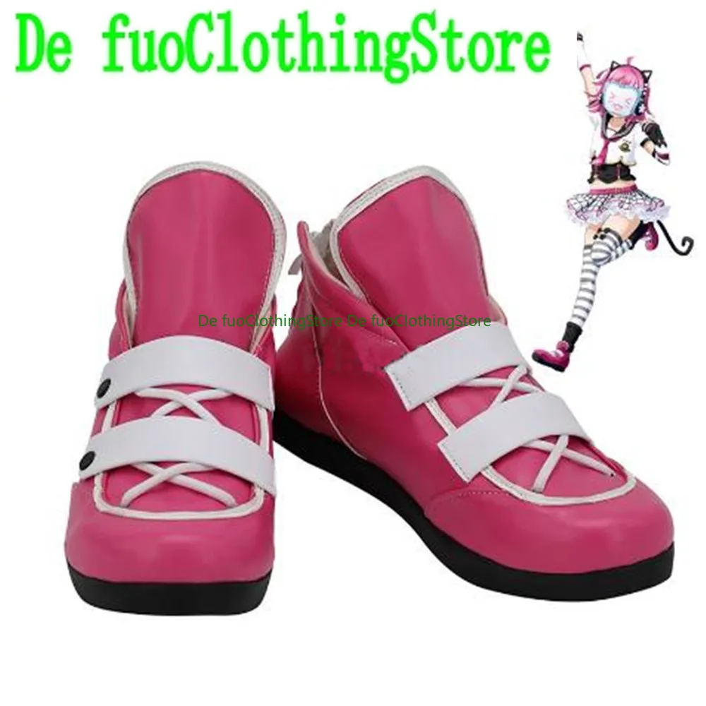 High School Idol Club Cosplay Shoes Tennouji Rina Boots Game Anime Halloween
