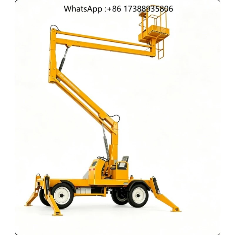 Self-propelled Articulated Boom Lift Compact Structure Mobile Aerial Lift for Construction