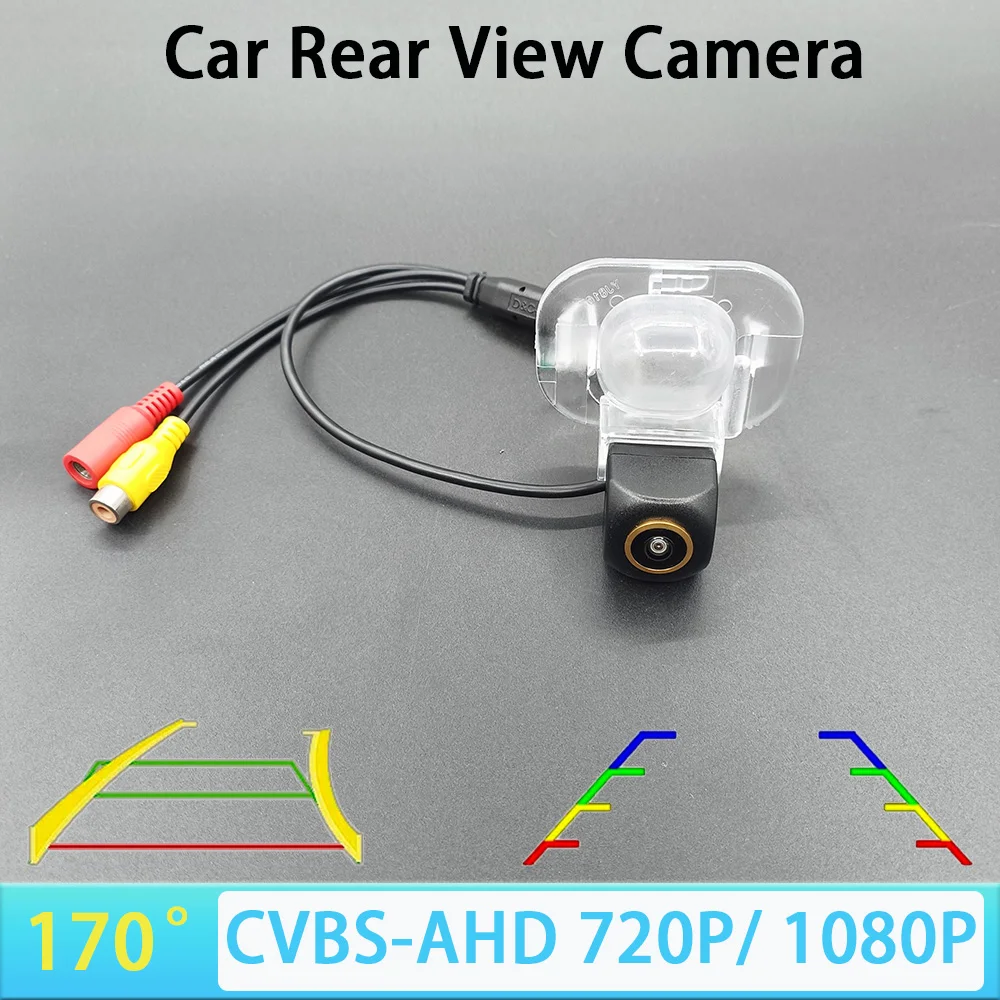 

170 Degree AHD 1080P CVBS Car Rear View Camera for Hyundai Verna Solaris Sedan for Kia Forte K3 Vehicle Track/Ruler Lincense Pla
