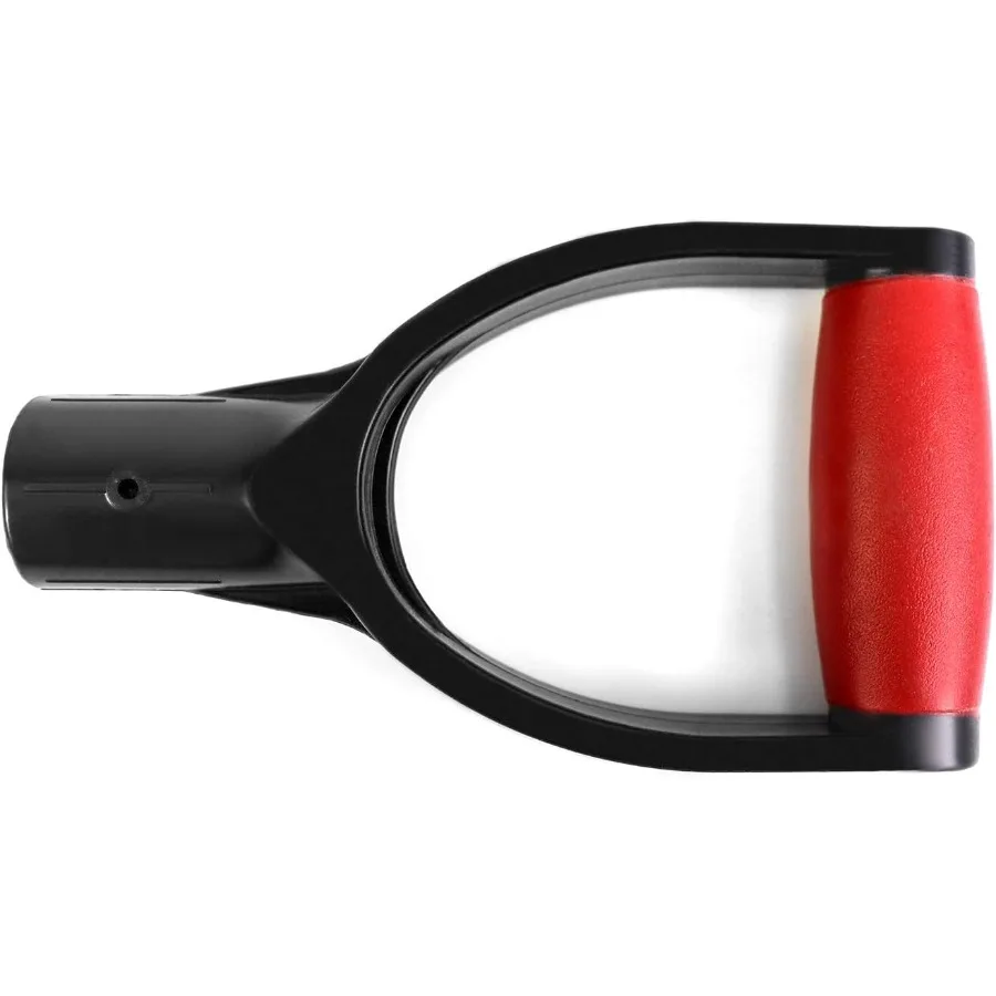 Pala de pala de plástico con agarre en D 11 4, mango de pala de polipropileno para excavación y rastrear eficientes en jardinería, paisajismo y