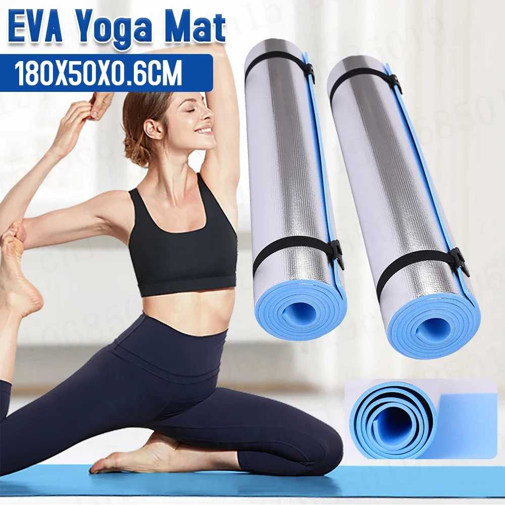

Anti-skid Yoga Sports Fitness 6/10MM Thick Foam Yoga Exercise Yoga Pilates Gymnastics Gym Shakti Maca