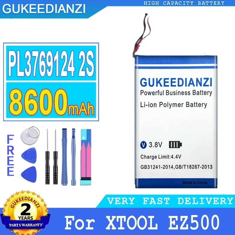 Efficient 8600mAh Automotive Diagnostic Equipment Battery for XTOOL EZ500 i80