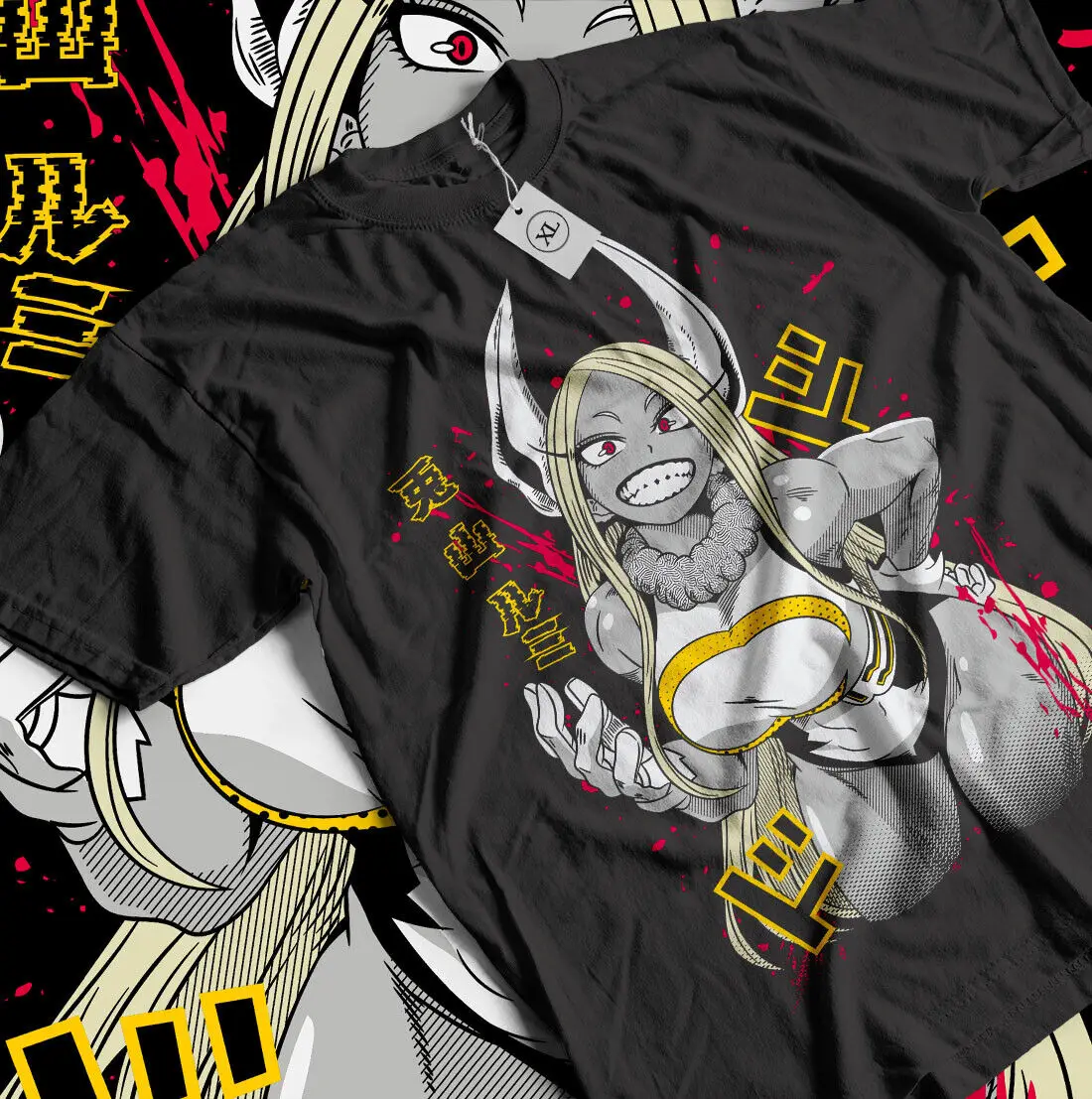 Rabbit Hero Mirko T-Shirt Rumi Usagiyama Miruko Bnha Boku No Hero Academia Gift Shirt