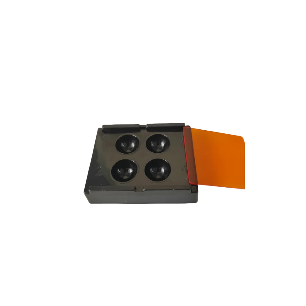 Dental Resin Shade Light Box Composite Mixing Hood Case Veneer Storage Organizer for Dental Lab