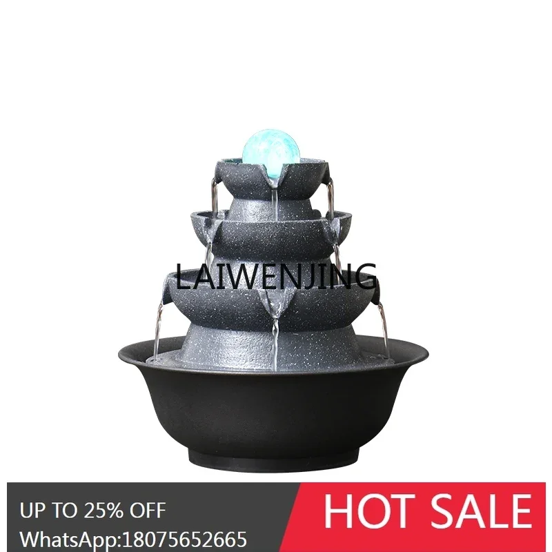 lucky flowing water ornament circulating water living room office tea room fountain water feature ornament