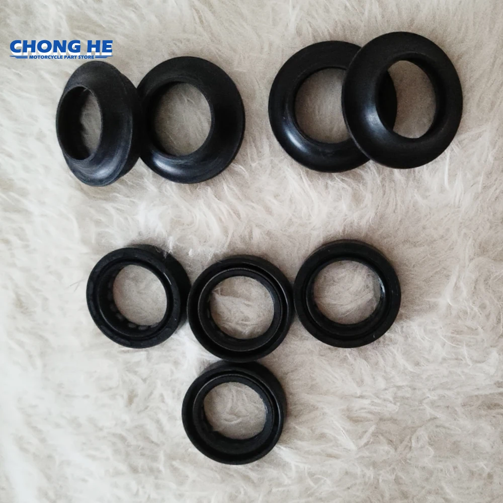 

2pc/4pc/8pc/16pc Motorcycle Suspension Rubber Spring Shock Front Fork Oil Seals 30x40.5x10.5 for Suzuki GN125 GS125 QJ125 EN125