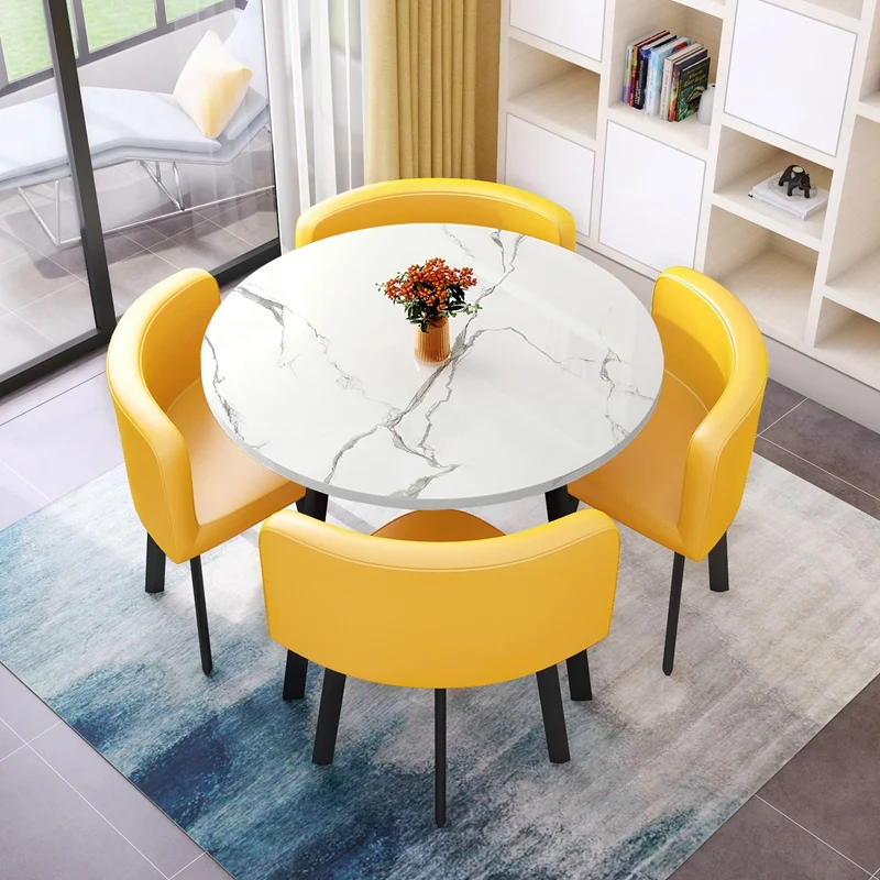 Minimalistische Thee Salontafel Sets Houten Ronde Woonkamer Luxe Marmeren Salontafel Keukenkasten Muebles De Cafe Meubels