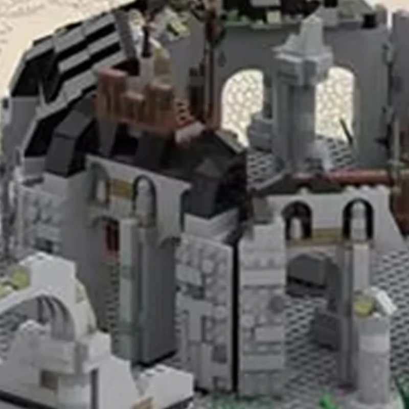 

Конструктор MOC: Серия фильмов «Падение столицы», модель «Падение столицы», DIY-набор для сборки, креативные архитектурные игрушки, коллекционные подарки