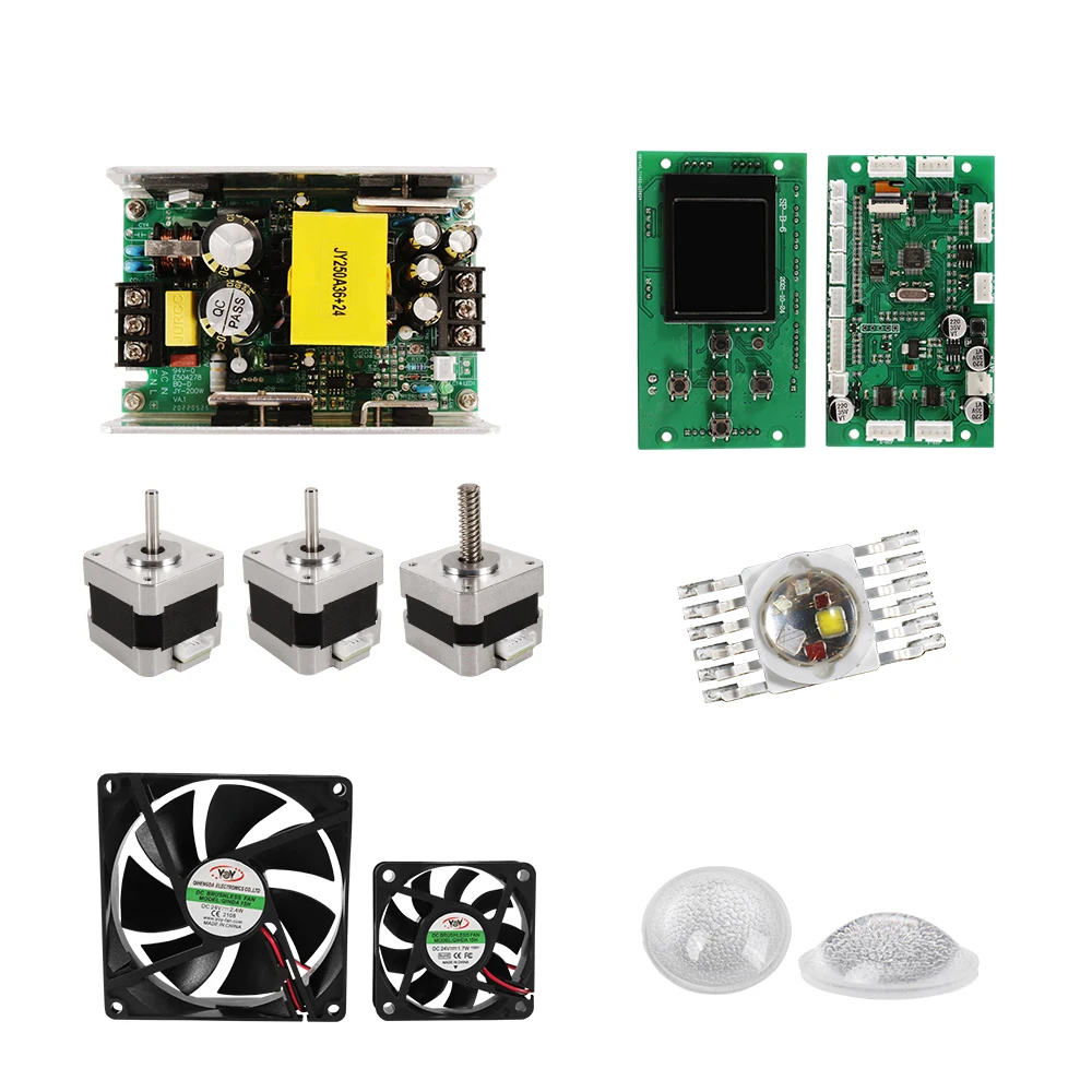 SHEHDS 2 шт. светодиодный зум 36x18 Вт RGBWA + УФ 6в1 с подвижной головкой Dj Light с чехлом DMX512 для Dj Disco Christmas Concert