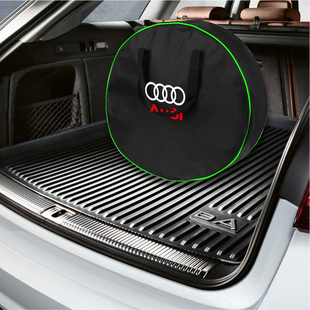 Large Capacity Storage Bag Car Charger Round Storage Bags Tool Carry Bag for Audi Sline A3 8P 8L 8V A4 B8 B6 B7 B9 A6 C6 C7 S5 view 2