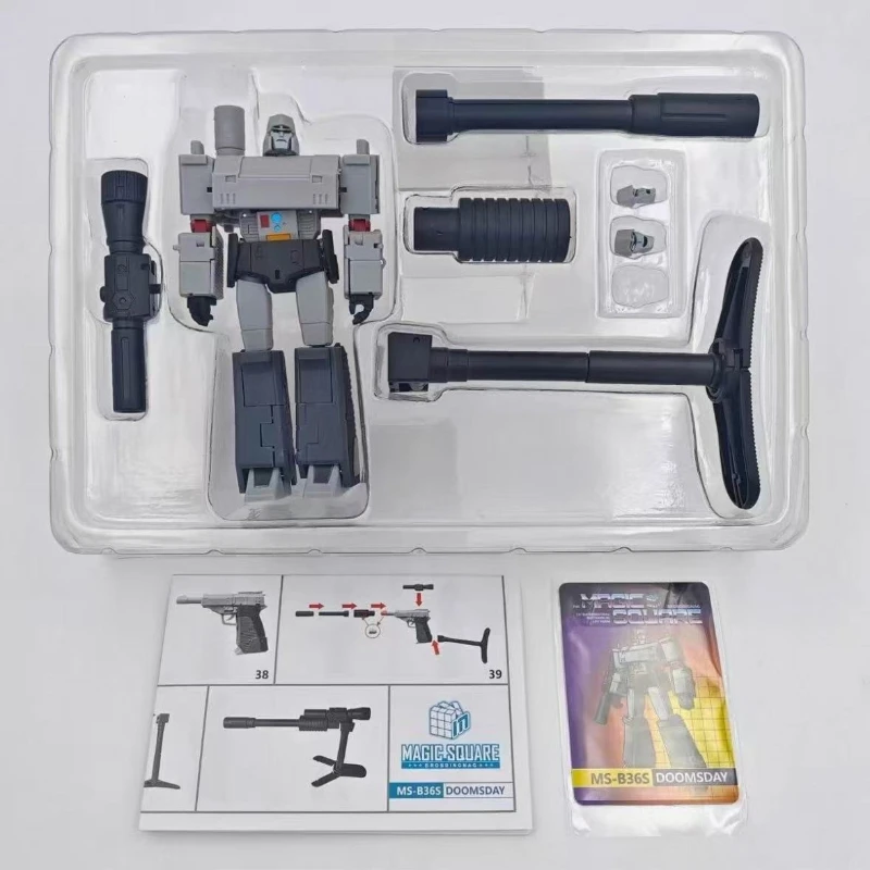 Transformation Toys MS-B36S MS36S Small Scale Megatron Action Figure Movable Robot Pocket Toy Model Original Box Collection Gift