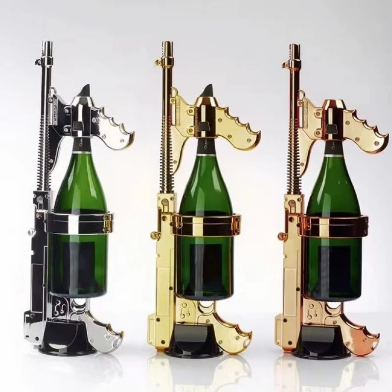 

Rechargeable Eco-Friendly Metal Bubble Spray Gun for Party or Wine Advertising