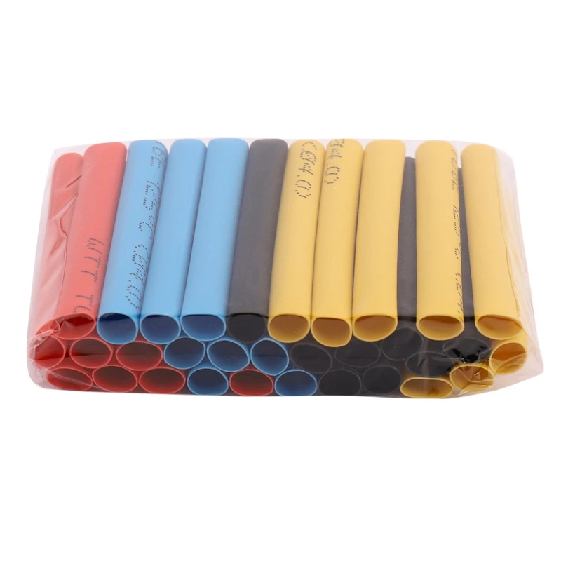 656Pcs Car Electrical Cable Heat Shrink Tube Tubing Wrap Sleeve Assortment