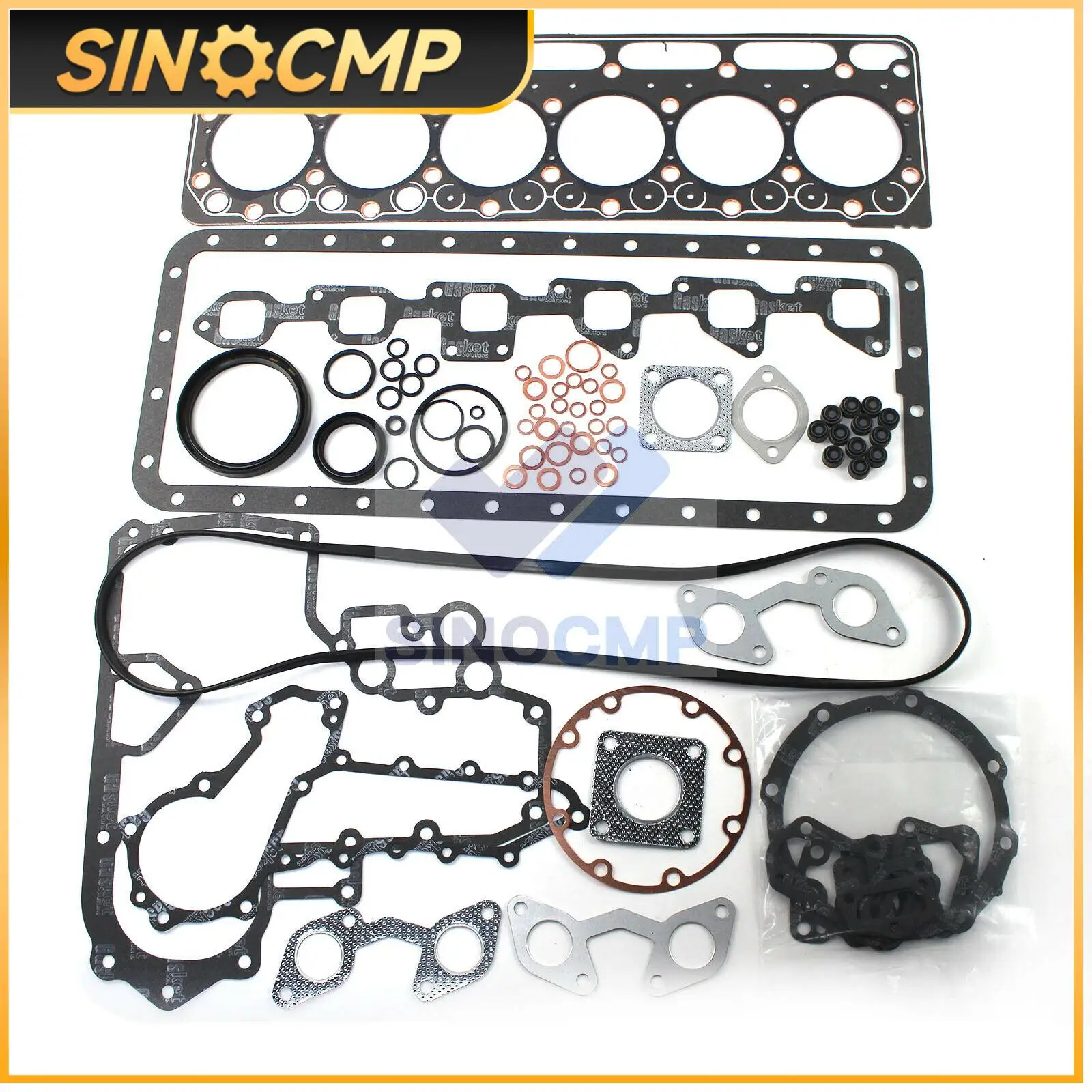 1Set Engine Overhaul Gasket Kit For For Kubota M4950DT Tractor S2800 Engine Professional Engine Mechanical Parts