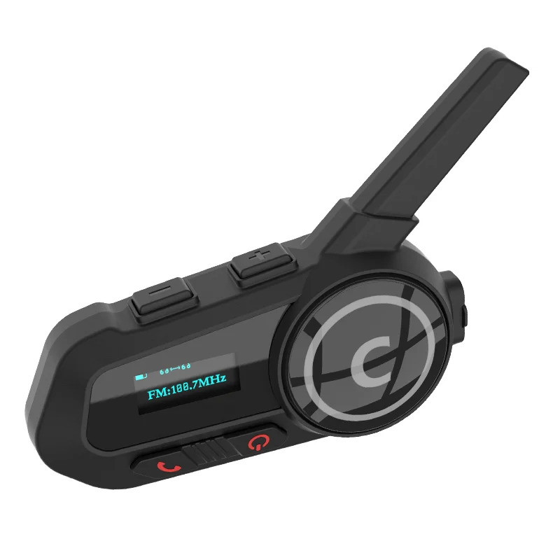 Motorcycle Helmet Intercom 6 Rider - سماعة رأس للدراجات النارية لستة راكبين،