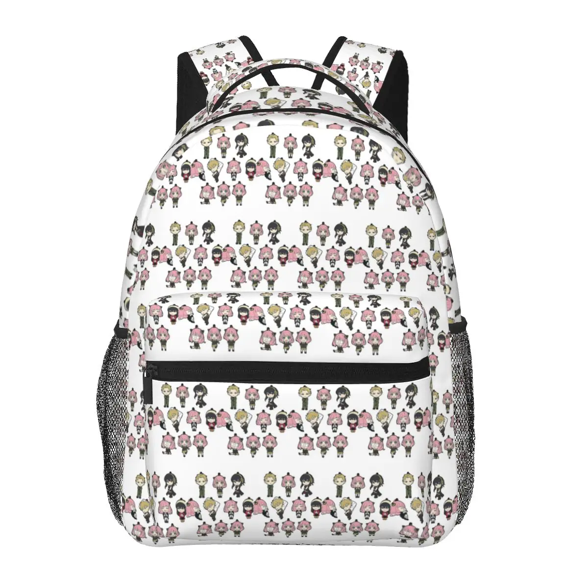 Spy X Family – Anya – Yor Loid Forger Studentenrucksack, Schultasche, Wander- und Reise-Tagesrucksack für Männer und Frauen, Büchertasche, Umhängetaschen