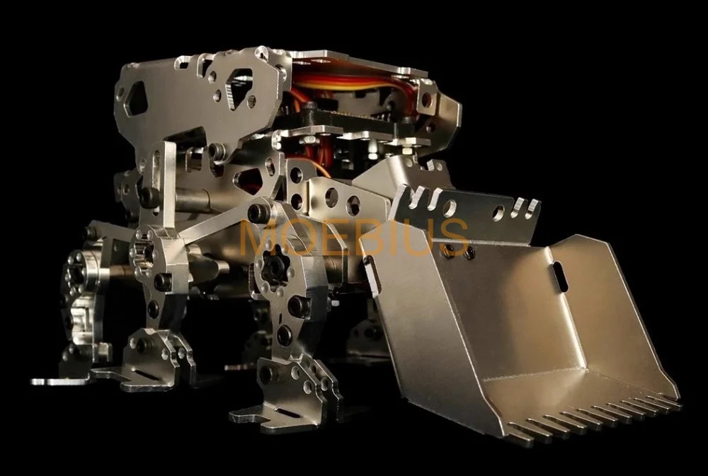 6-дюймовый металлический Arduino Hexapod робот-паук DIY комплект роботов Maker программирование робот развитие RC игрушки Запчасти