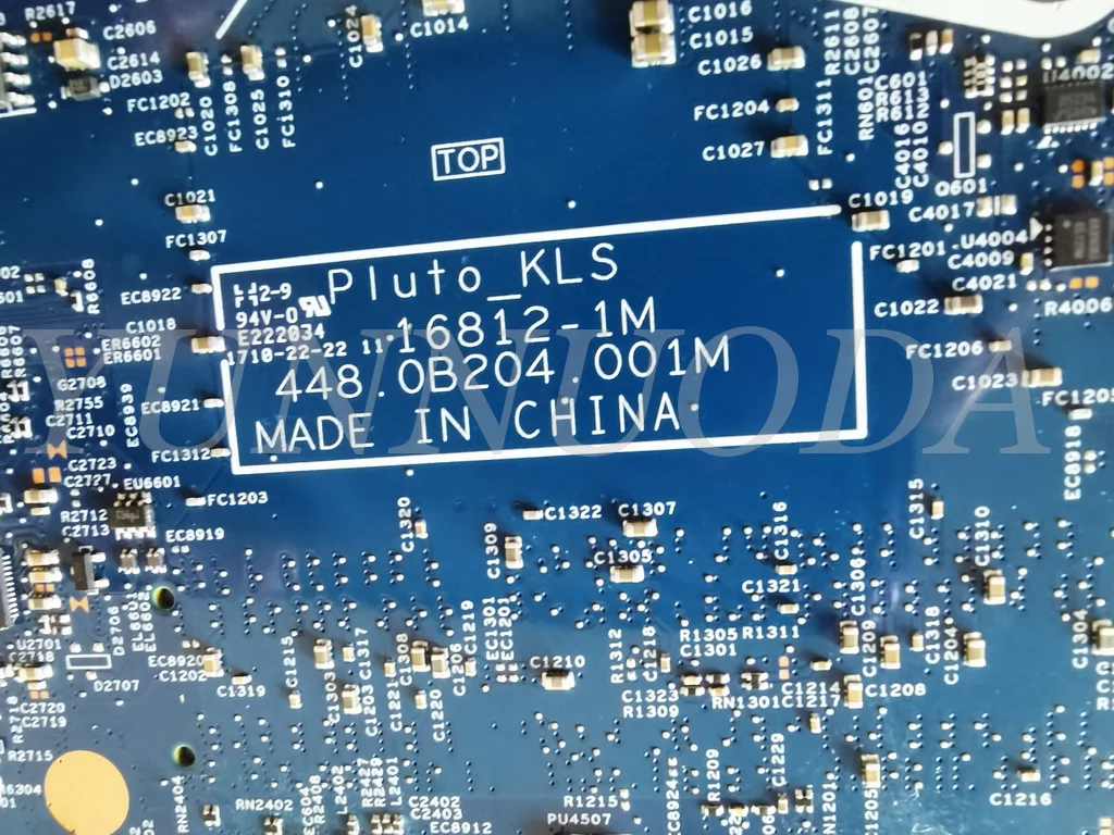 16812-1M 448.0B203.001M para la placa base del ordenador portátil Acer VN7-593 VN7-593G con I5-7300HQ I7-7700HQ CPU GTX 1060 6G GPU DDR4