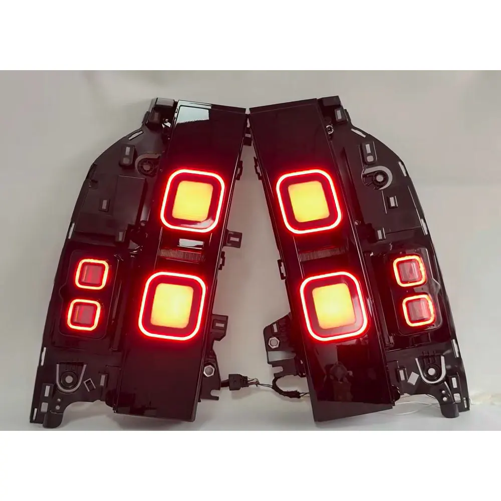 For Land Rover Defender 2023-2024 Taillights Assembly Modified LED Brake Turn Rear Tail Light Car Back Lamp Accessory