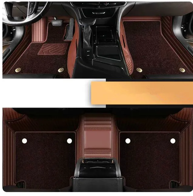 

Custom special car floor mats for Toyota Tacoma 2023-2016 durable rugs double layers carpets for Tacoma 2020