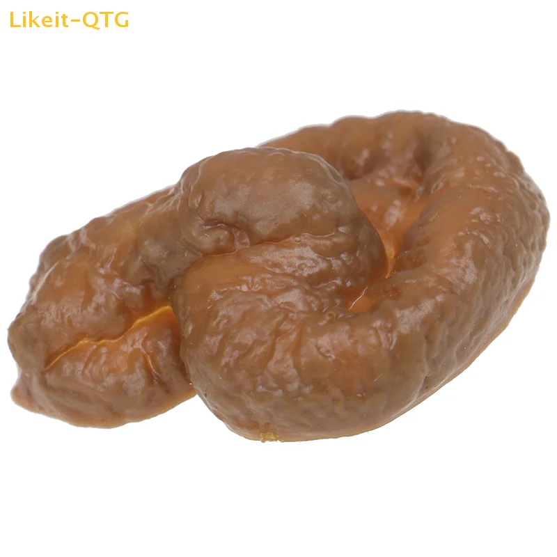 

Hot! 1Pc Realistic Plastic Novelty Joke Toy Fake Human Poop Pooper Trick Funny Toys