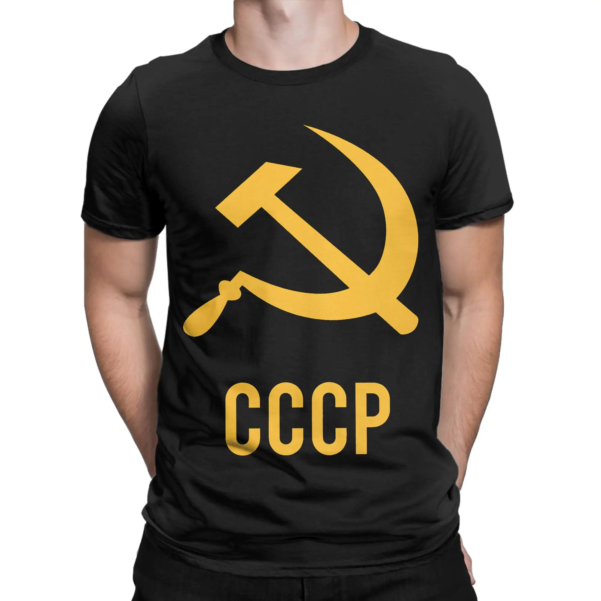 Vintage T Shirt Soviet Union National Team Retro CCCP Cotton T-Shirts  Popular Tshirt for Men Summer Y2K Retro Short Sleeve Tops
