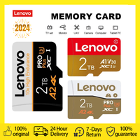 Lenovo 2TB Memory Card Micro TF SD Card 128GB Micro TF Card U1 V10 A1 128GB 64GB 100MB/S Reading Speed Class 10 SD Flash Cards