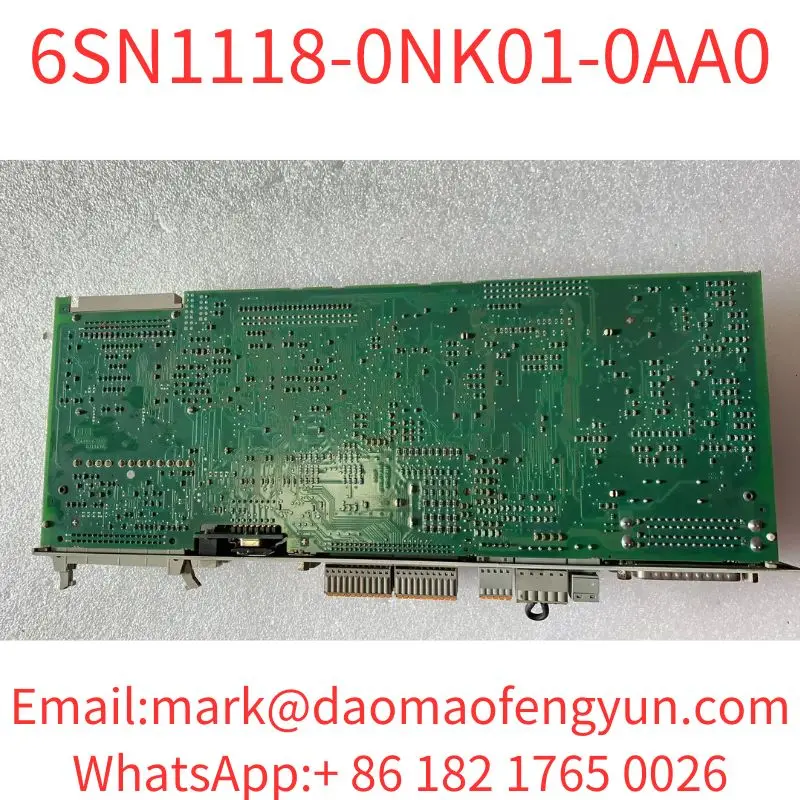 6SN1118-0NK01-0AA0 Used  Tested OK In Good Condition SIMODRIVE 611 U HR 2-axis Control Unit