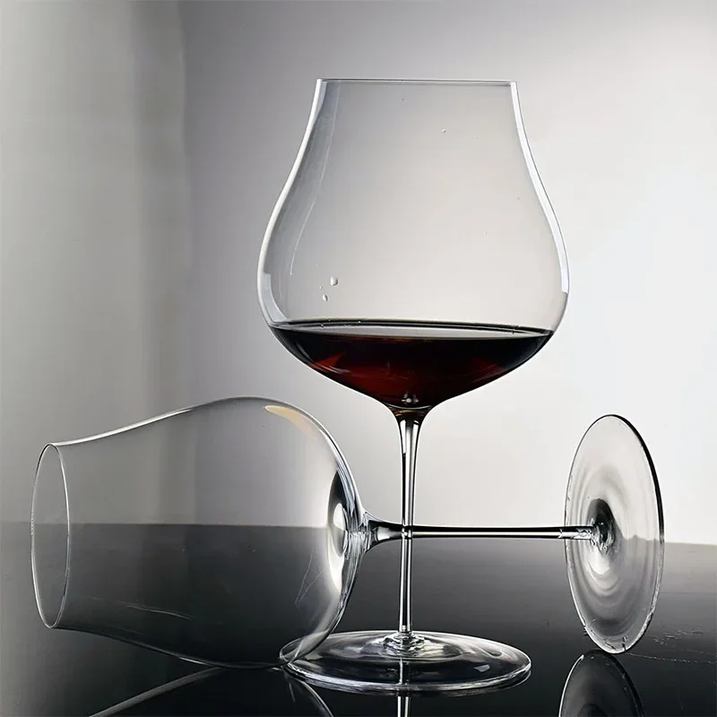 2/1Pcs 940/710ml Crystal Red Wine Glass Crystal Goblet Burgundy Bordeaux Wine Glass Cups Long Stem Tasting Cup Wedding Drinkware