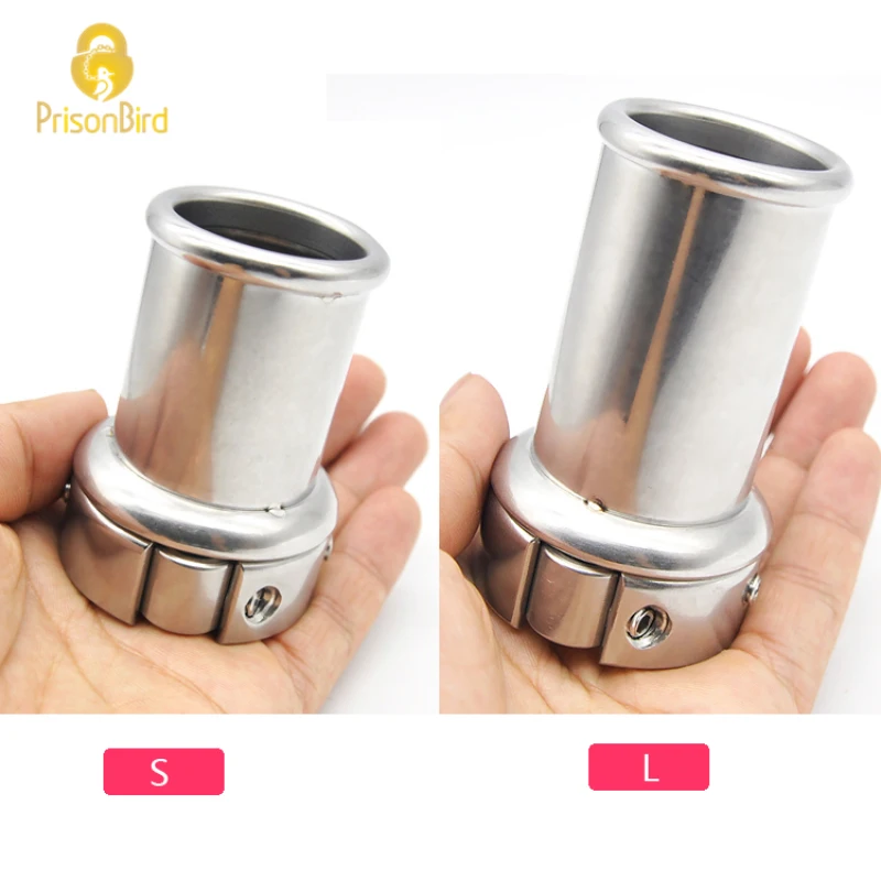 Chaste Bird New Male penis Ring Stainless Steel Cock Ring Body Bondage Sex Toys for Men Chastity Device A316