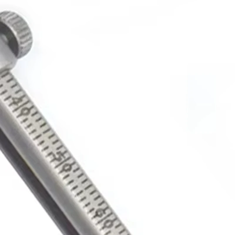 

Dental Implant Caliper Ruler 0-100mm Sliding Measuring Gauge Chin Indicator Orthodontic Positioning Tool Dentist