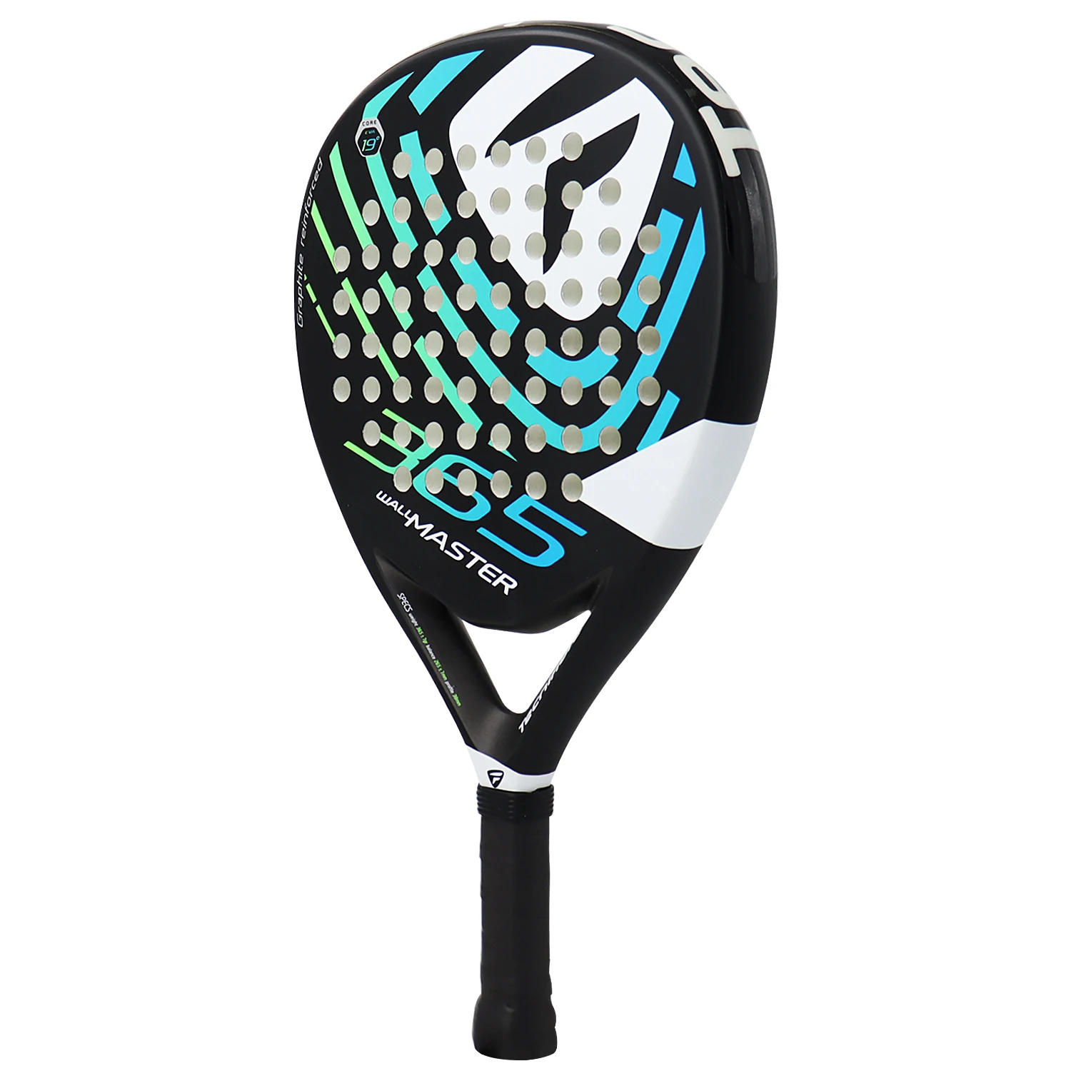 Raqueta DE TENIS Tf365, superficie de fibra de vidrio Eva 19, fibra de carbono, raquetas de Pádel unisex suaves EVA