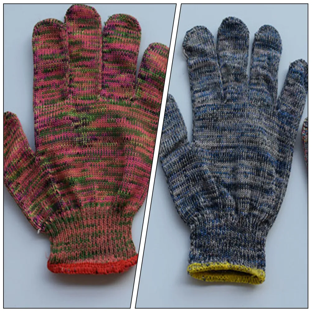 Garden Gloves 12 Pairs Wear-Resistant Non-Slip for Yard Work Pruning Outdoor DIY