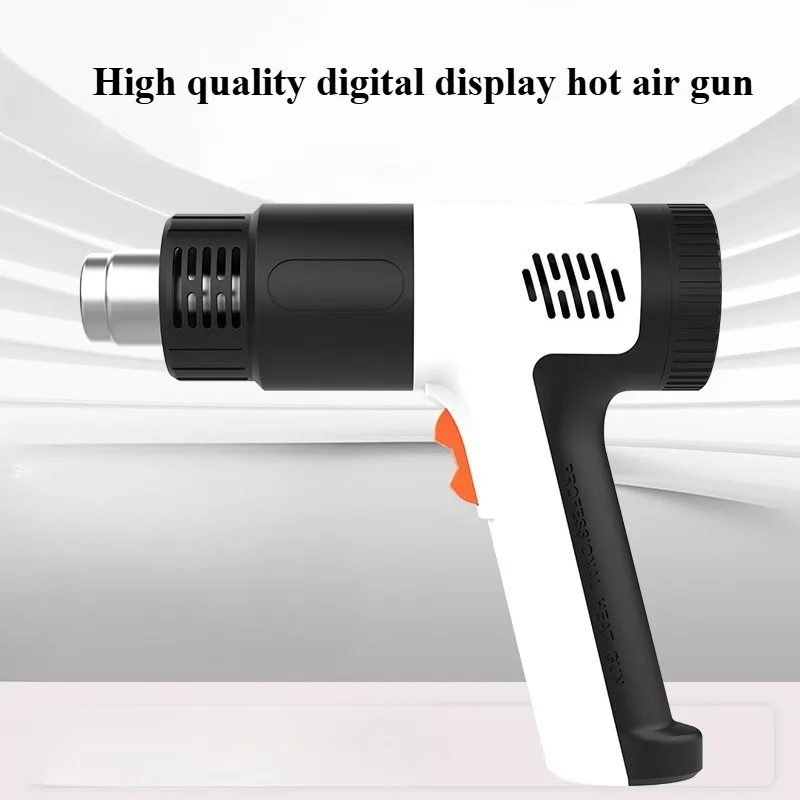 

Digital Display Hot Air Gun Film Coating Drying Gun High-power Car Drying Adjustable Temperature Hot Air Gun