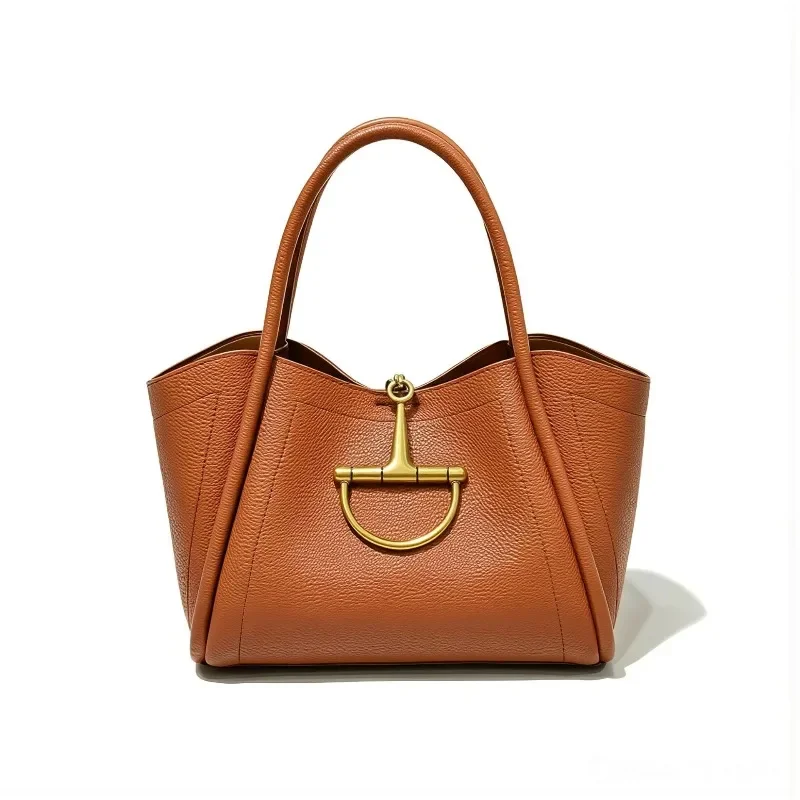 Premium Leather Tote Bag For Women Stylish Crossbody Shoulder Handbags Ladies Messenger Purse Popular Designer Brand