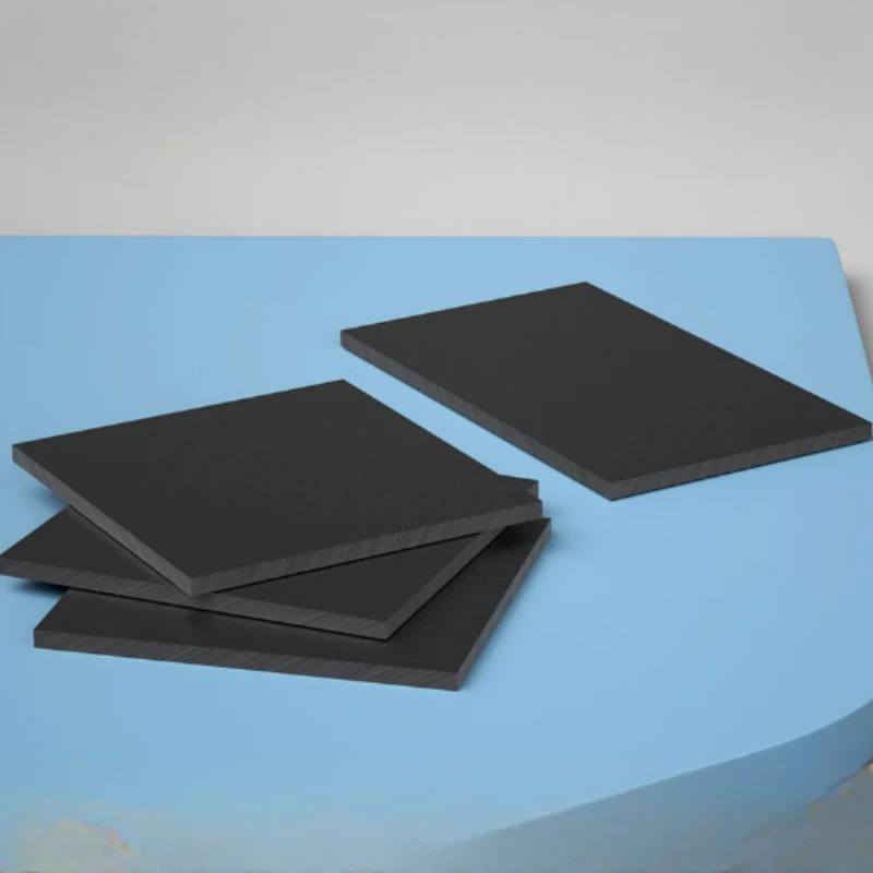 1-5Pcs Thickness 1/2/3/4/5/6/8/10/12/15/20mm Black ABS Hard Plastic Board Model Sheet Material for DIY Model Part Accessories
