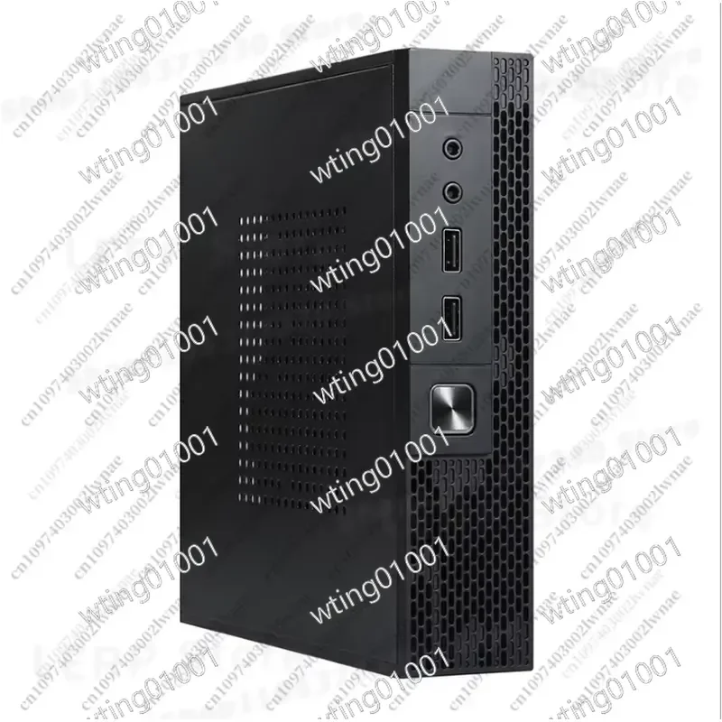 for Mini ITX Chassis Compact PC Case Supports 17x17cm Motherboard Universal Design for Home Office Desktop Build Small Form