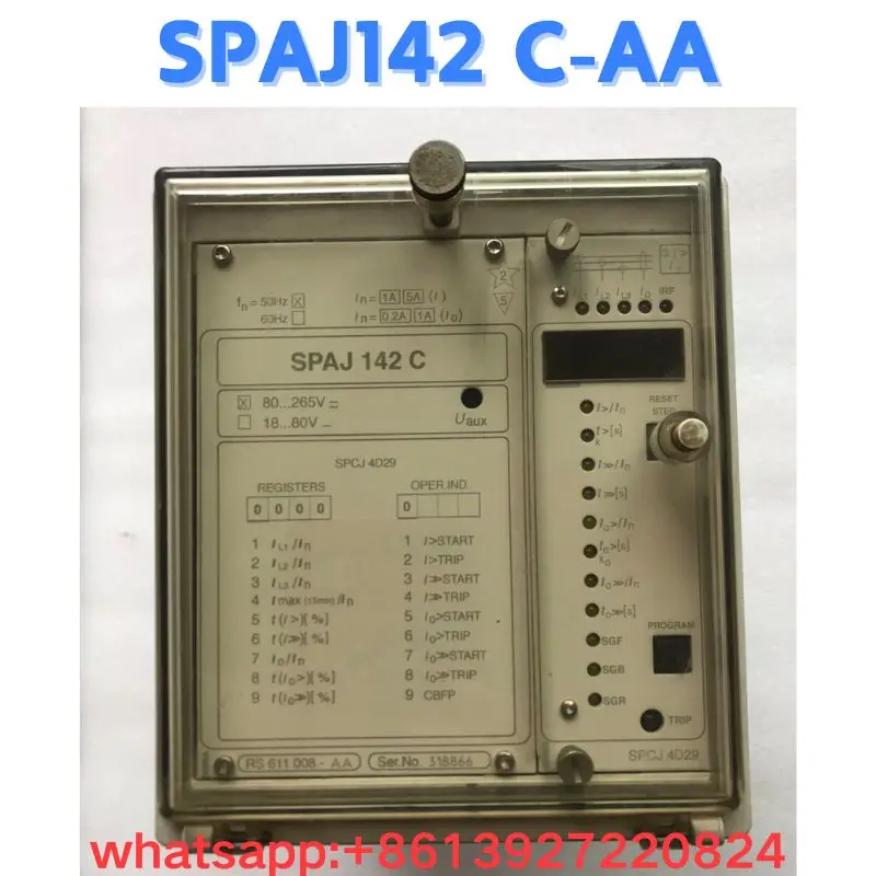 

Used Protection Relay SPAJ142 C-AA test OK Fast Shipping