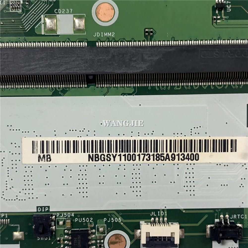 Imagem -03 - Placa-mãe Portátil Usada para Acer Aspire A515 A51551 Nbgsy11001 La-e891p Sr3la I58250u 100 de Trabalho