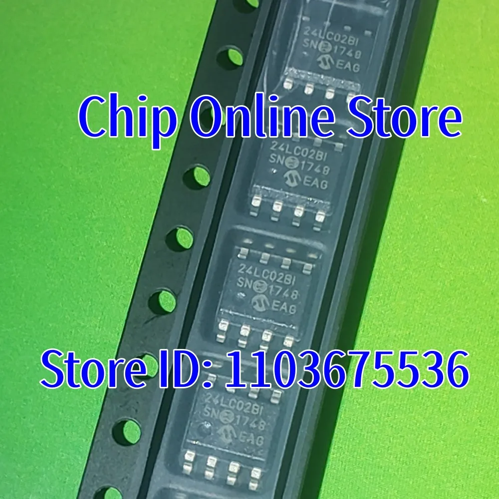 5~100Pcs 24LC02B 24…