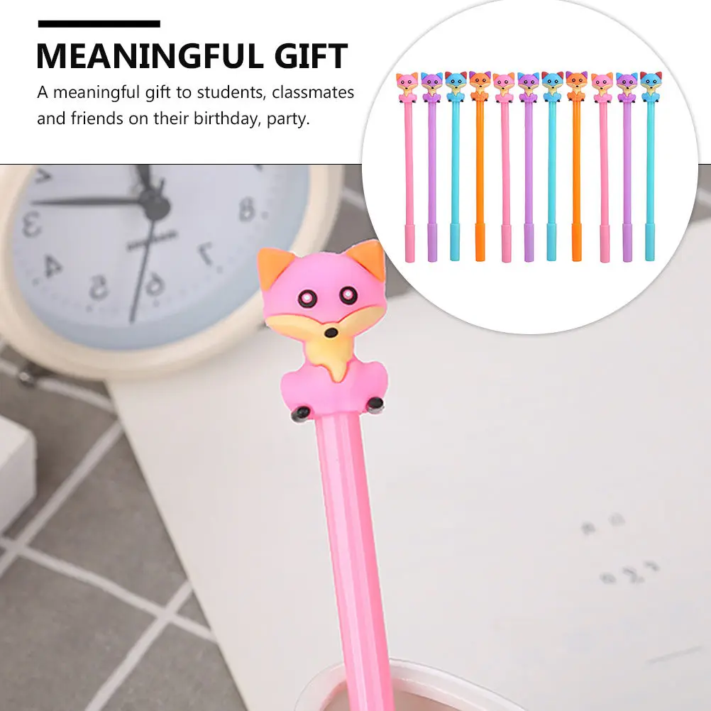 11Pcs Creative Gel Pens Set Fun Adorable Writing Tools for School Office Coloring Books Doodling Scrapbooking Photo Albums Study