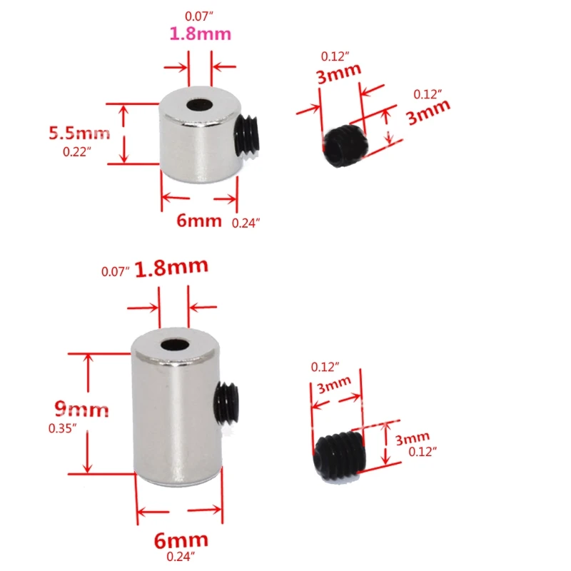 10 pezzi Pin Keeper Pin Locks Pin Backs chiusura di bloccaggio perno di bloccaggio Keeper Backs perno di bloccaggio Backs chiusura di bloccaggio nastro