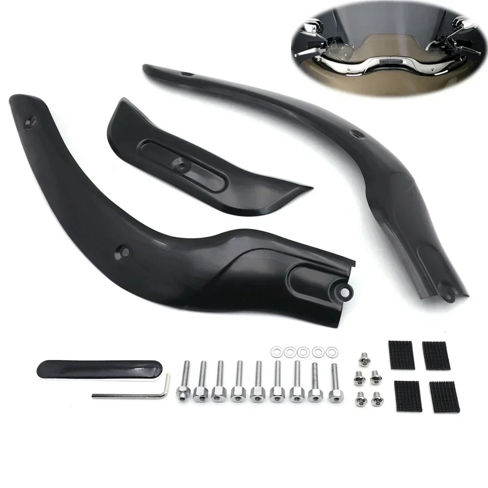 

Windshield Windscreen Trim for 2004-2013 Harley Davidson CVO Road Glide EFI FLTRI Ultra FLTR Aftermarket Motorcycle Parts