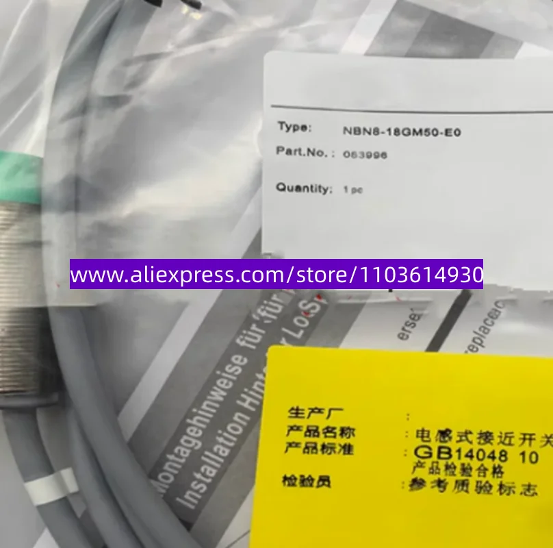 Interruptor de 3 piezas, nuevo enfoque, NBB5-18GM50-Z0, NBN8-18GM50-Z0, NBN8-18GM40-Z0, NBB5-18GM60-E2, NBN2-8GM50-E0